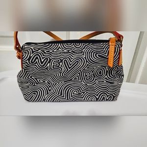 Dooney & Bourke Black and White Patterned Bag